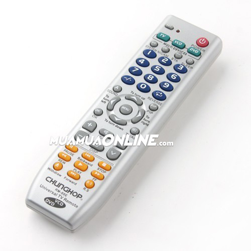 Remote Tivi Đa Năng Chunghop Rm-88E Dùng Được Cho Đầu Dvd Và Vcd