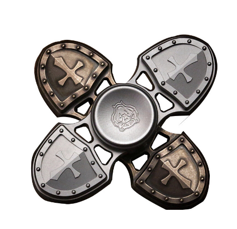 Trò Chơi Con Quay 2 Cánh Kim Loại Chữ Thập Torqbar Hand Spinner
