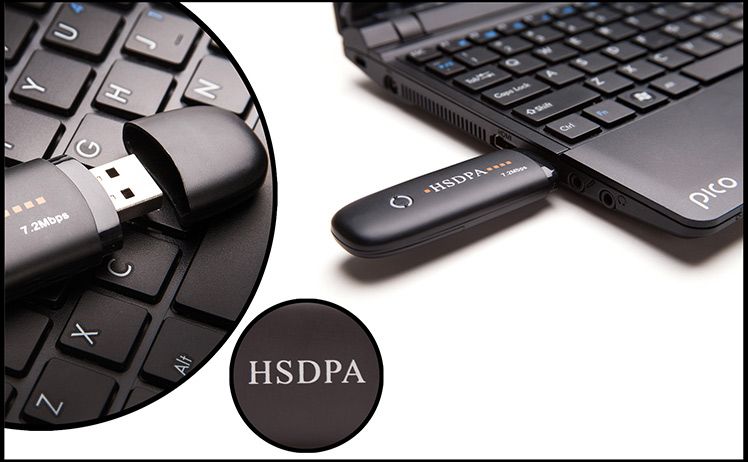 Usb 3G Hsdpa 7.2Mbps Có Khe Cắm Thẻ Nhớ Dùng Cho Tất Cả Các Mạng